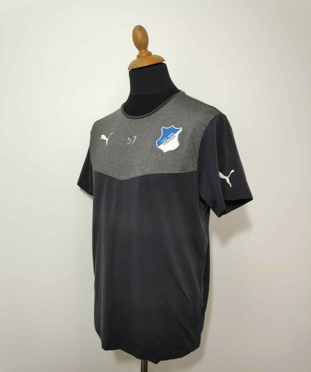 TSG 1899 Hoffenheim Jersey Sz. L Training Shirt Puma Gray Black