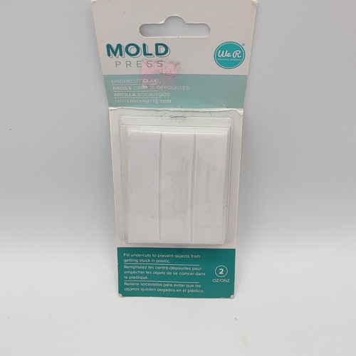 We R Memory Keepers MOLD PRESS 40pc Plastic Sheets 661358 Plus Mold Clay 661308 - Picture 6 of 11