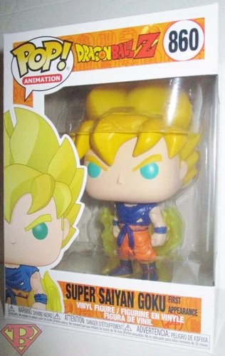 SUPER SAIYAN GOKU Dragon Ball Z Pop Animation 4" Vinyl Figure #860 Funko 2020