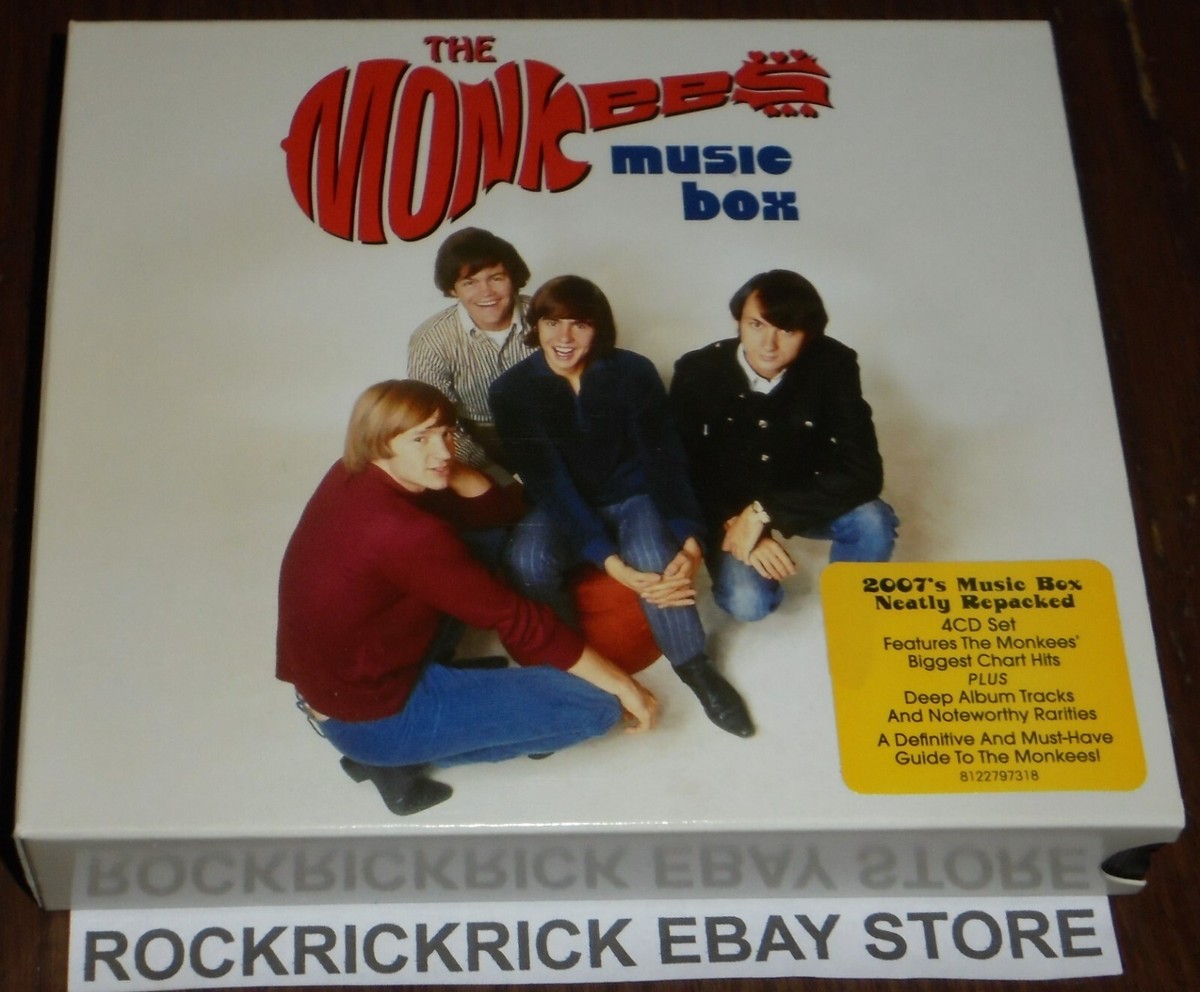 THE MONKEES - MUSIC BOX 4 CD SET 99 TRACKS RHINO / 8122797318