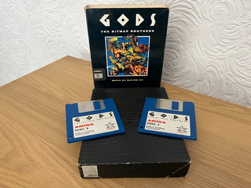Amiga Bitmap Brothers GODS Vintage 1991 Game - Working -👽👾Retro Gift Idea👾👽 - Afbeelding 8 van 24