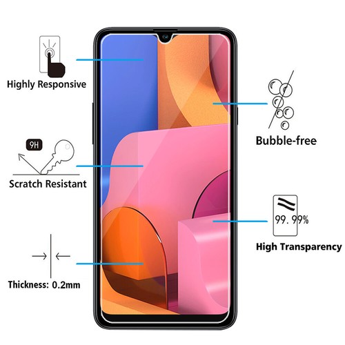 POUR SAMSUNG GALAXY A20S 6.5" A207F Vitre Film Verre Trempé Protecteur d'écran - Zdjęcie 4 z 7