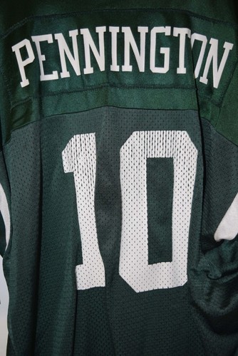 100% Authentic CHAMPION Chad Pennington NY Jets #10 Jersey Size 48 - Picture 3 of 7
