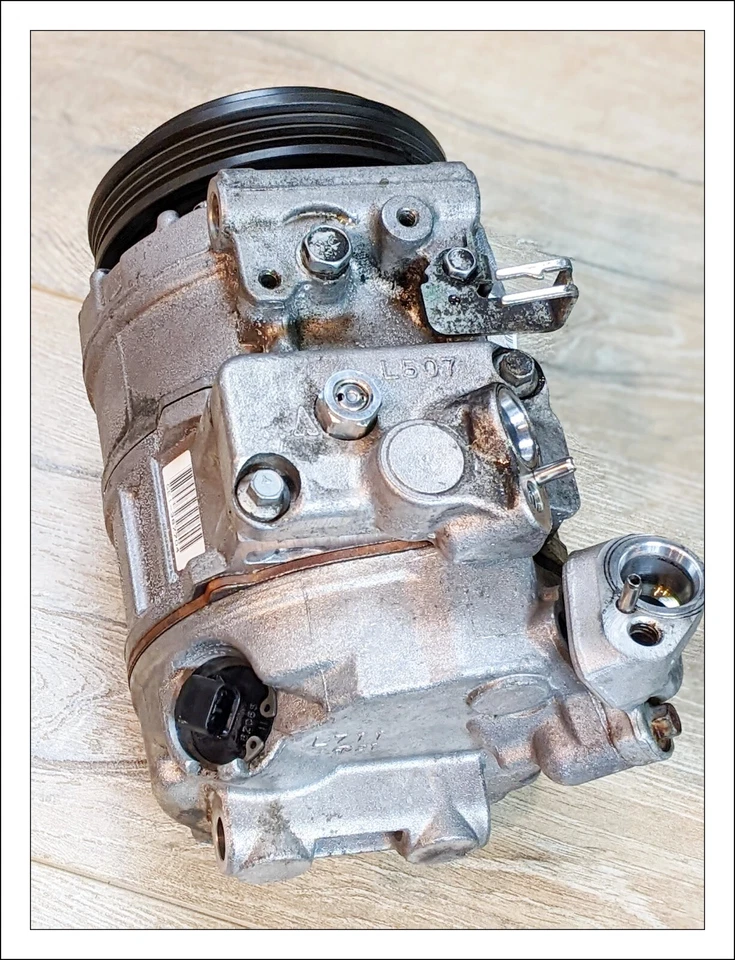 ✅ BMW 750i 2007 compresor de aire acondicionado bomba 6925721 OEM Foto 2 de 4