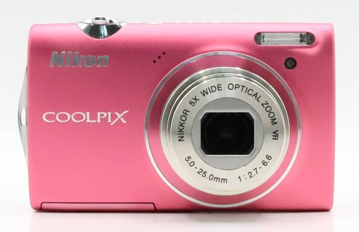 Nikon Digital Camera COOLPIX S Series S5100 Hot Pink 5x 12.2 Nikon Digital Camera COOLPIX S Series S5100 Hot Pink 5x 12.2