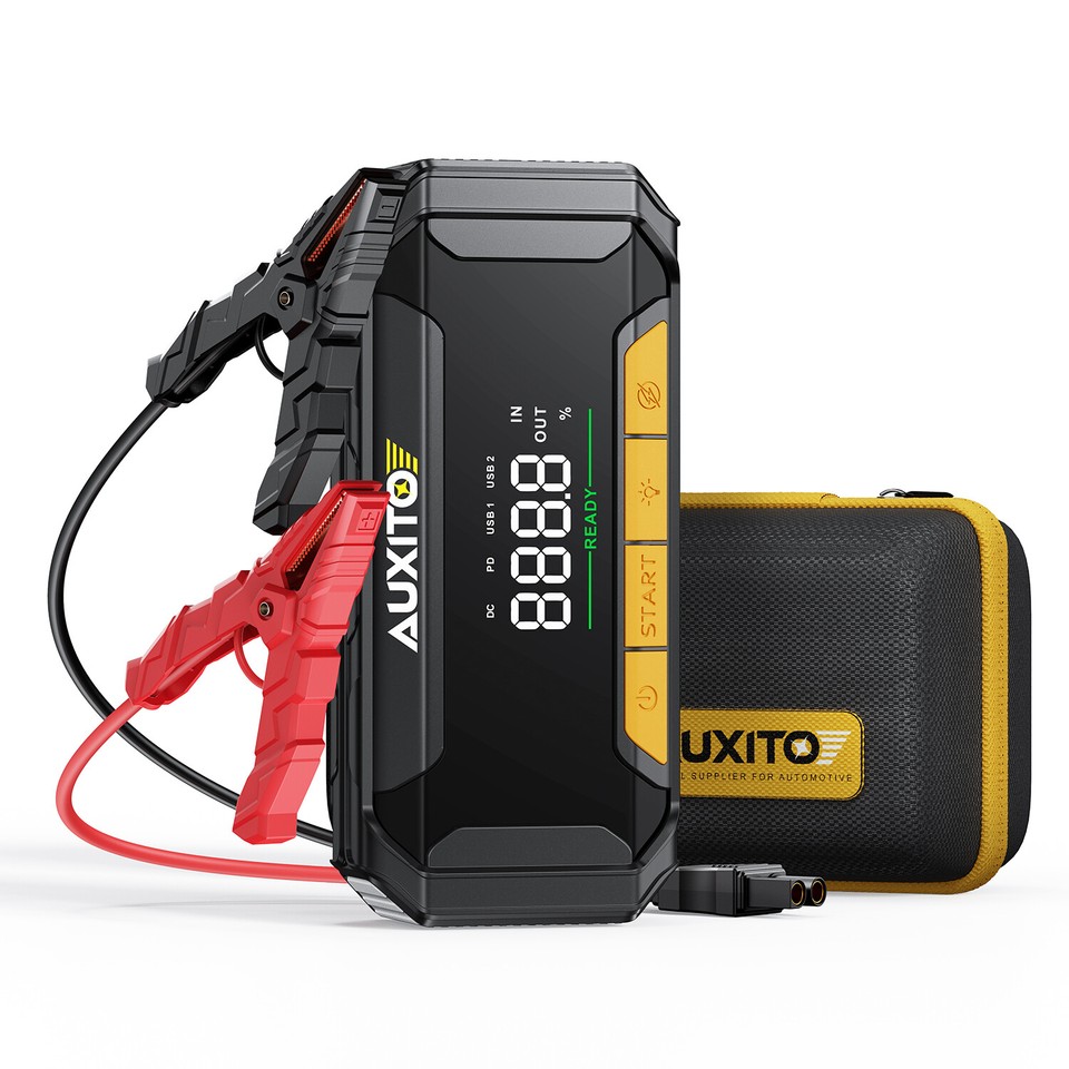 Car Jump Starter 6000A Portable Battery Car Charger Jump 12V Box "Boost