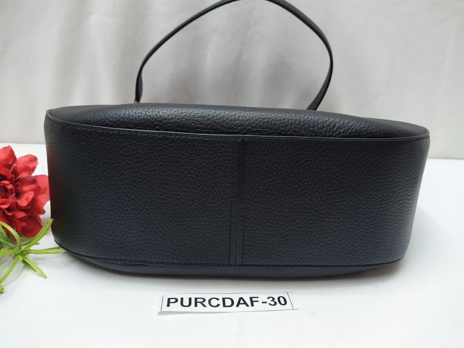 Kate Spade Lexy borsa a tracolla nera in pelle ciottolata con cerniera con chiusura Nuova con etichette $399