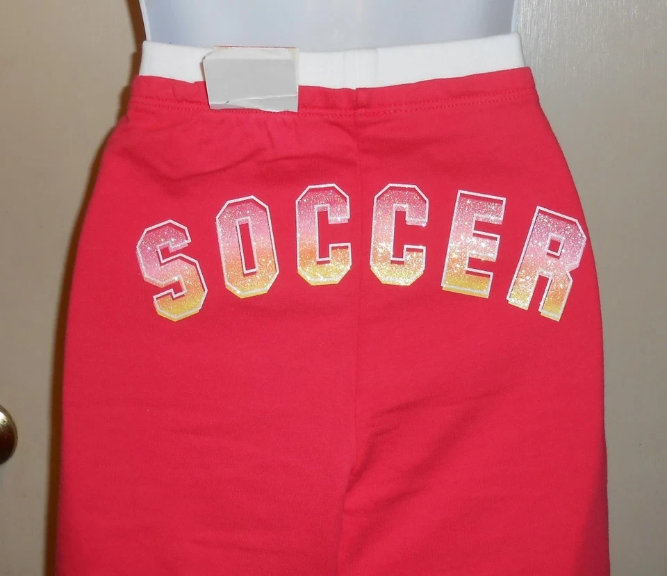 Pantalones capri de fútbol Arizona talla grande para niñas Coral Express talla 14 1/2 nuevos con etiquetas Foto 2 de 2