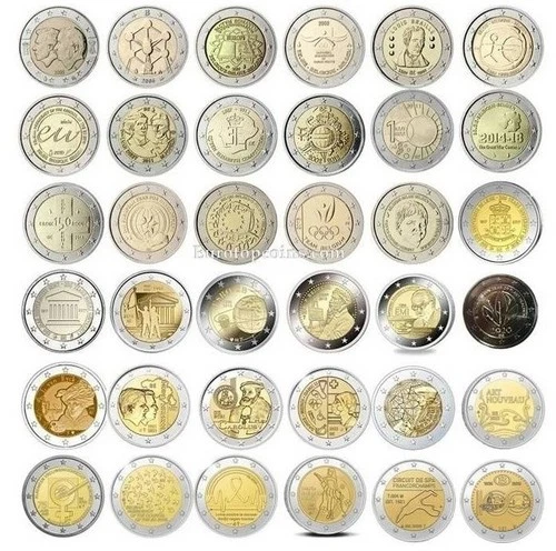 #RM# 2 EURO COMMEMORATIVE BELGIUM (2005-2026) - ALL PIECES - PLEASE CHOOSE