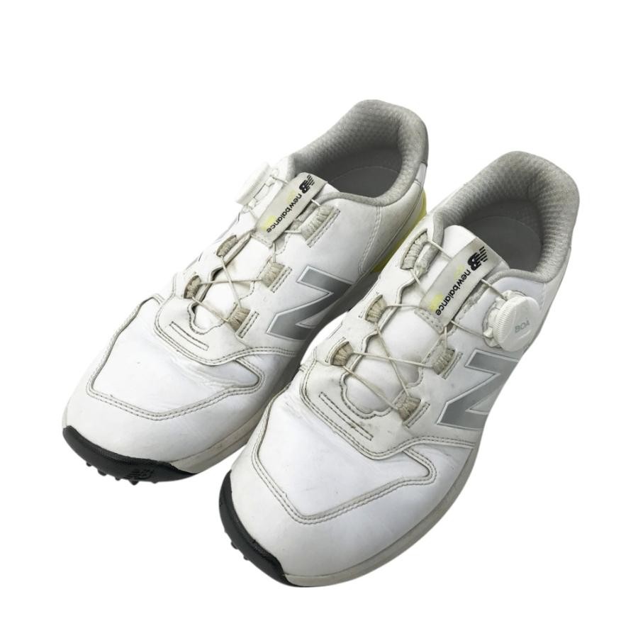Women's Spikeless Balance Golf Shoes UGBS996W White Size 24.5cm