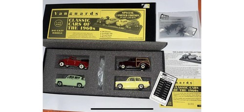 Vanguards Die Cast Classic Cars 1960s Wooden Plinth Ford Triumph Morris Austin - Picture 9 of 24