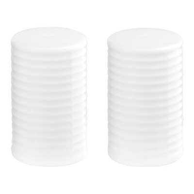 ASA Selection KITCHEN'ART Salz- und Pfefferstreuer Porzellan Weiß Ø 4 x H 6,5 cm