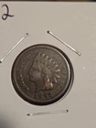1892 Indian Head Cent – Good to Very Good (G–VG) Condition