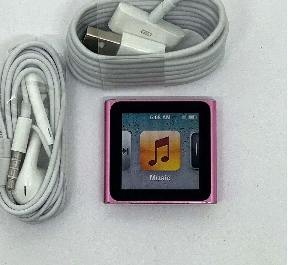 Reproductor de MP3 con clip Apple iPod Nano 6ta generación 8 GB 7 colores probado y funcionando Foto 4 de 4