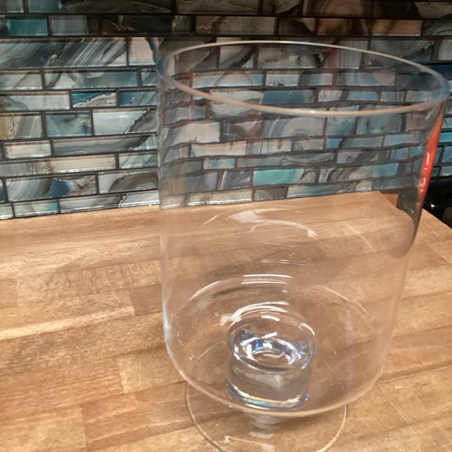 "Soporte mediano de decoración de vidrio transparente con patas para decoración de tazón de vidrio de 10"" pulgadas" Alto - Imagen 7 de 14