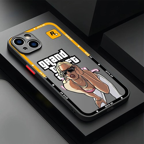 Funda trasera para teléfono GTA 6 para Samsung Galaxy S25 S24 S23 S22 S21 S20 S10 Note2 - Imagen 10 de 18
