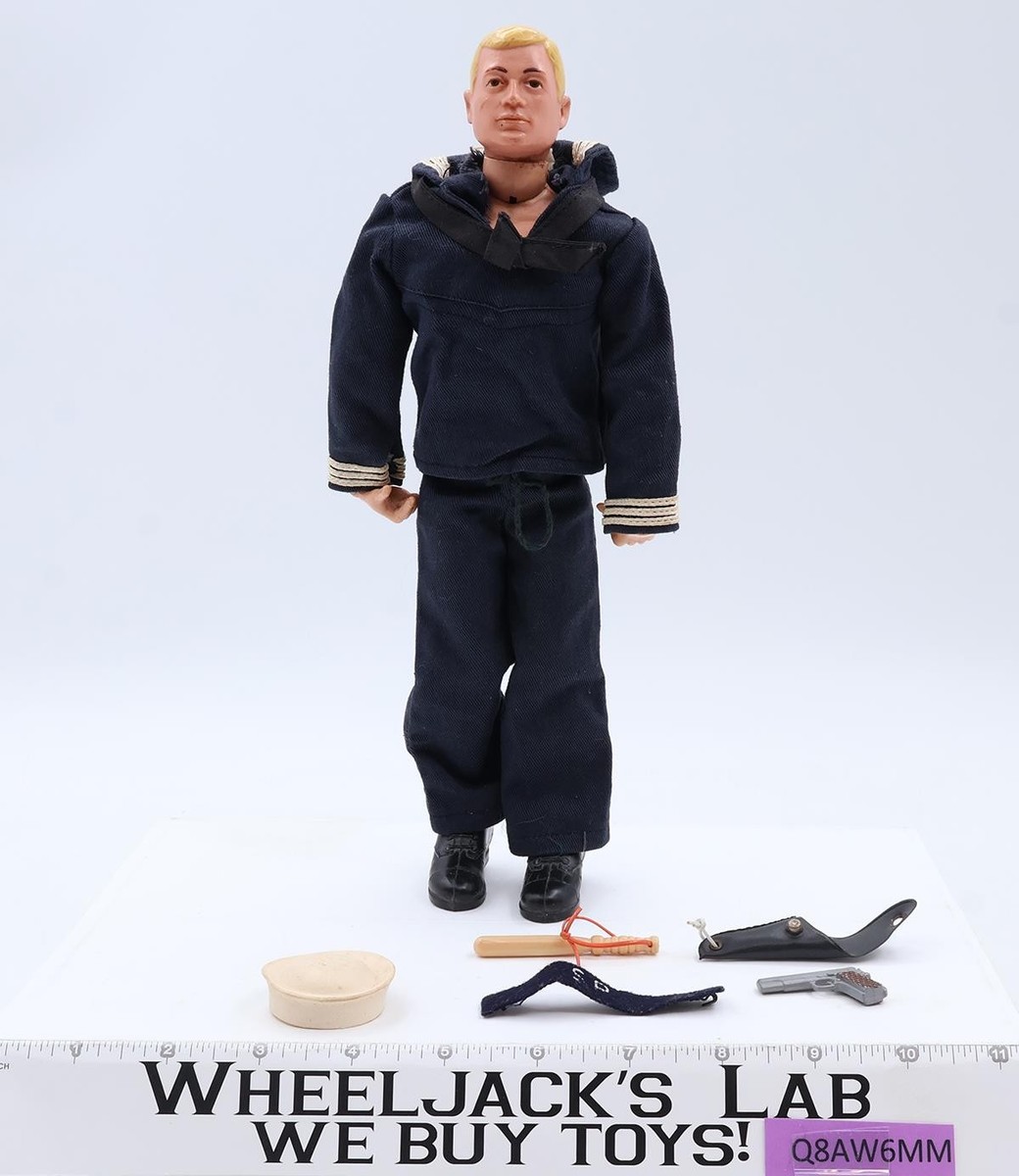 ビンテージ　ハスブロ　G.I. JOE ジョー ソルジャー　セット　ジャンク Shore Patrol Painted Yellow Hair GI Joe 12