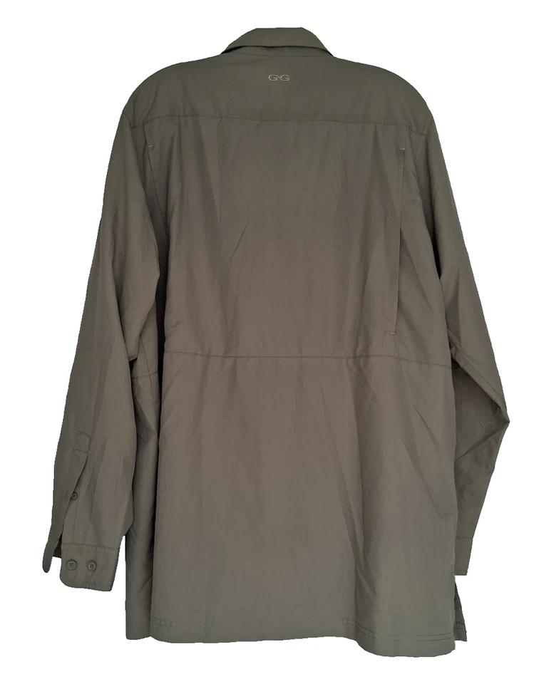 Game Guard Hunting Shirt Long Sleeves Vented Mens XL Green - Image 3 of 4