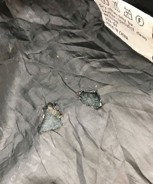 Cellini Leather Patchwork Jacket XL Black Vintage… - image 6