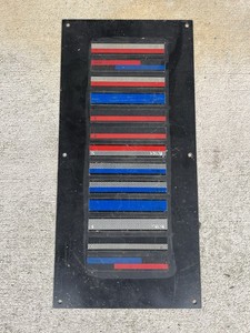 Rare Conrail/ PC Kartrak Steel Plate From Caboose #23397