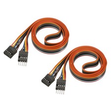 2pcs 90cm 9-pin extension cable M/F internal for colored motherboard