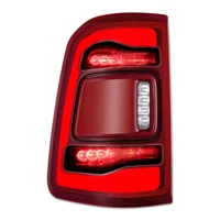 Fit 19-24 Ram 1500 w/Blind Spot Chrome Red LED Driver Left Tail Light Assembly