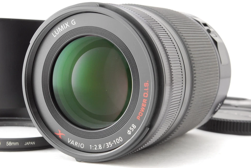 【COMO NUEVO】 Panasonic LUMIX G X VARIO 35-100mm f/2.8 POWER O.I.S.  Lente Foto 2 de 4