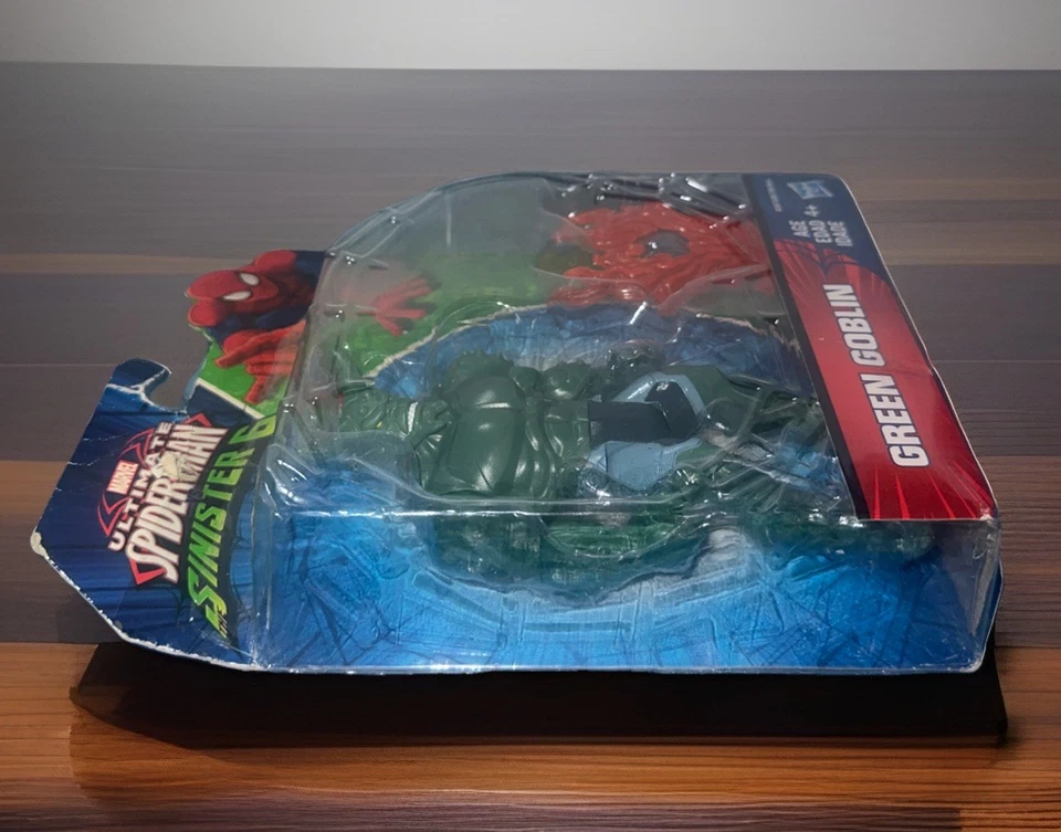 Hasbro Ultimate Spider Man Siniestro 6 Duende Verde Figura Sellada Ver Descripción Foto 4 de 4