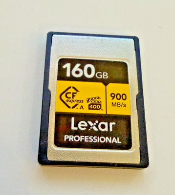 Lexar Professional GOLD Series 160GB CFexpress Type A Memory Card