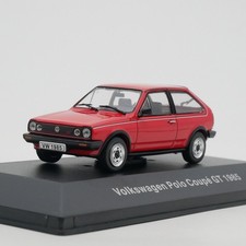 1:43 Volkswagen Polo GT 1985 Volkswagen Polo Alloy Car Model