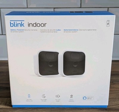 Blink Indoor 2-Kamera System mit Sync Modul | Brandneu | UVP 120£ | 