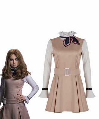 M3GAN 2.0 Megan  Child 3-5 Cosplay Halloween Outfits Thriller Movies