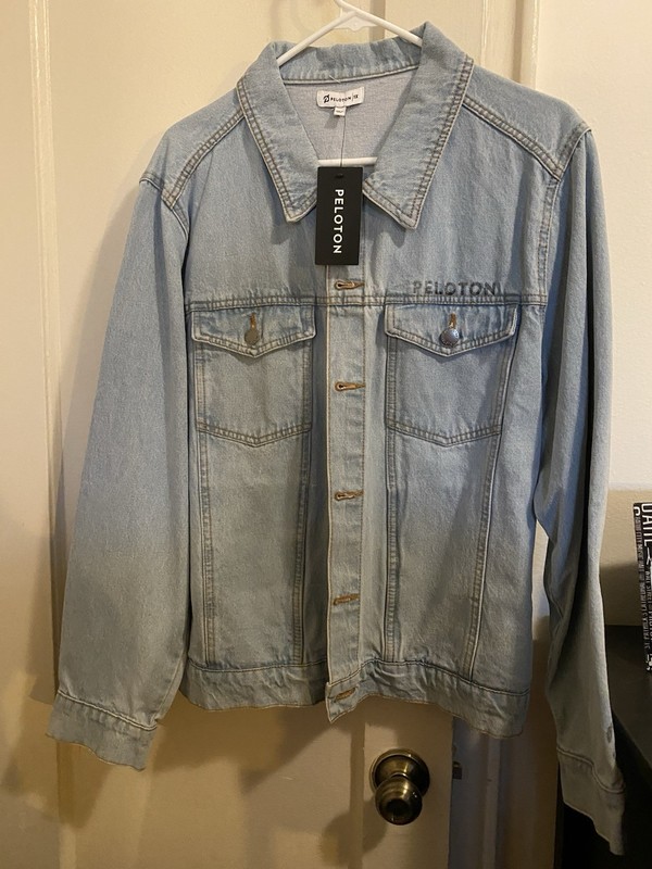 Peloton Denim Jacket 1X NWT