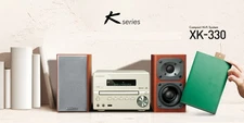JVC Kenwood K series XK-330-N Bluetooth Component System [Gold] NEW