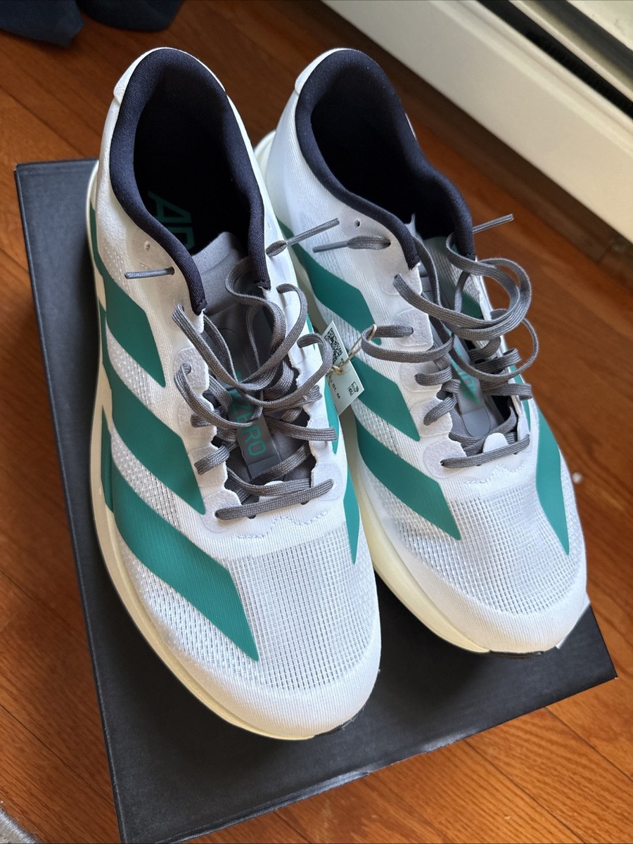Adidas Adizero EVO SL JS4487 Sneakers Mens White Pure Teal  display picture 2
