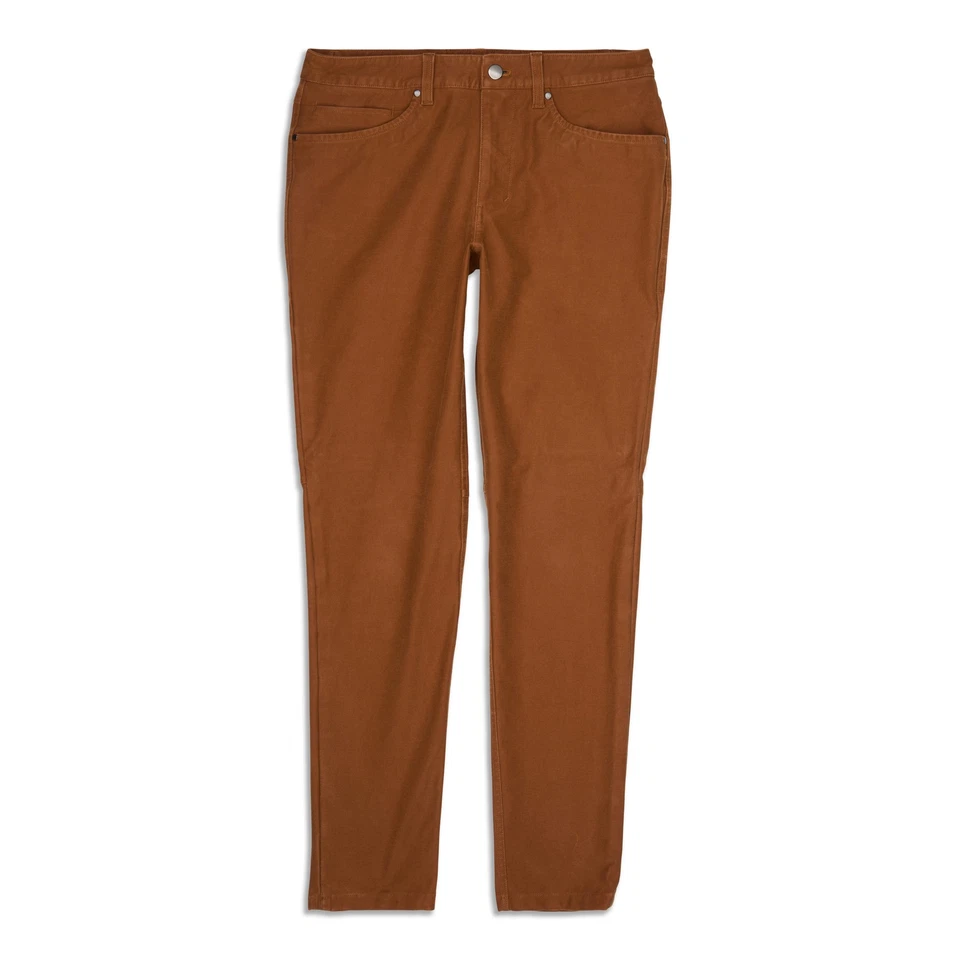 lululemon ABC Pant Slim 32"L Size 34 Copper Brown
