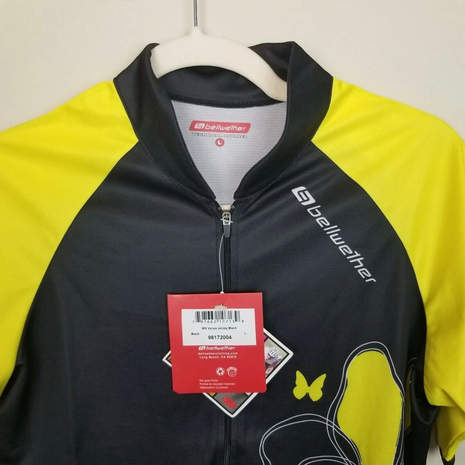NUEVO Bellwether Mujer Grande Venus Jersey Manga Corta Bicicleta Ciclismo Camisa Foto 2 de 4
