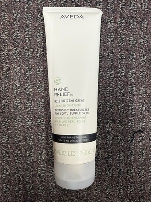 Aveda hand relief cream moisturizing 8.5 oz  250 ml Back Bar Size NEW PACKAGING