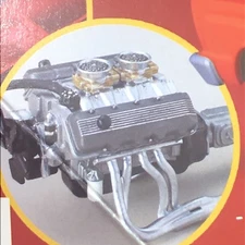 FOB Ford 427 SOHC Comet AFX Drag Race ENGINE NO Headers 1:25 LBR Model Parts
