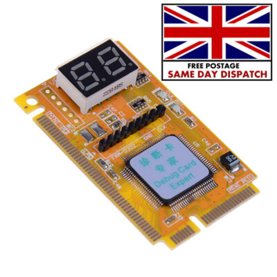 Mini 3 in1 PCI PCI-E LPC PC Laptop, Mainboard Tester Diagnose Post Testkarte
