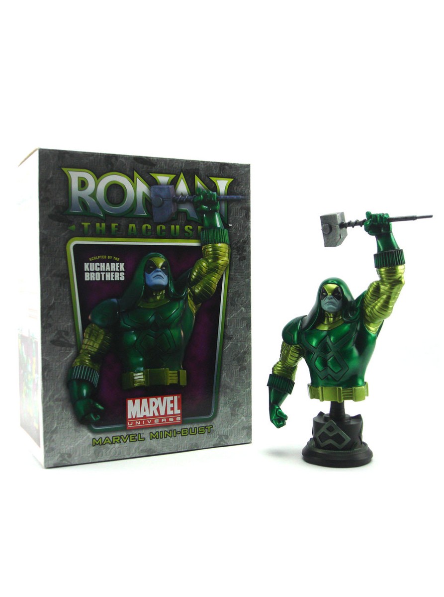Bowen Designs Ronan Mini Bust Marvel Sample 482/1000 Bowen Designs Ronan Mini Bust Marvel Sample 482/1000