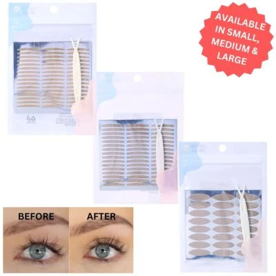 Eyelid Lift Tape Strips Magic Anti Ageing Invisible Double Adhesive Strip UK