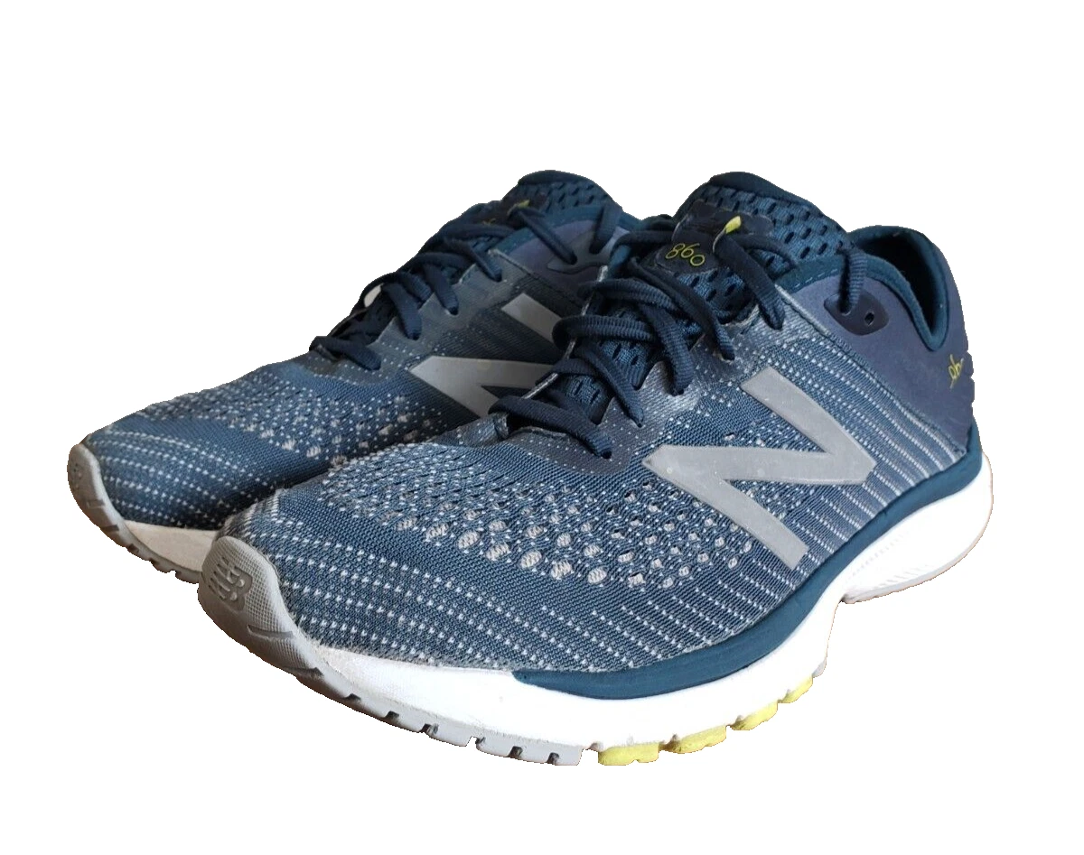Scarpe da corsa New Balance 860v10 blu acqua uomo taglia 12 2E sneakers M860A10