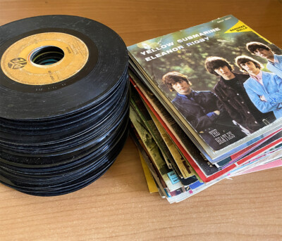 Lotto 96 Vinili Vintage 60s 70s Beatles Bobby Solo Pravo Morandi Equipe 84 Anka