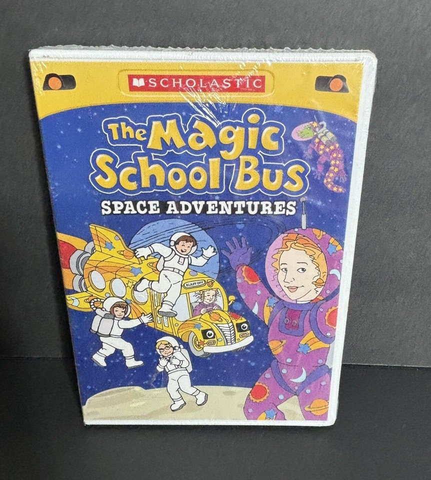 The Magic School Bus 3 VHS Tapes and 1 DVD Scholastic Original Miss ...