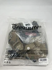 Barkbay Tactical Dog Harness, Large No Pull Training Camo. Open Package USA