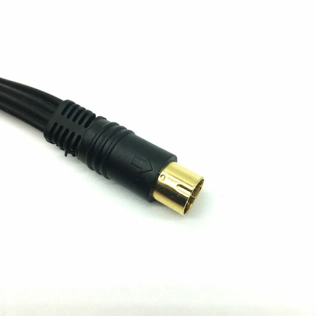 1.8m AV and S-Video Combo Cable 3RCA Cord for SEGA Saturn Console SS Adapter - Image 2 of 4