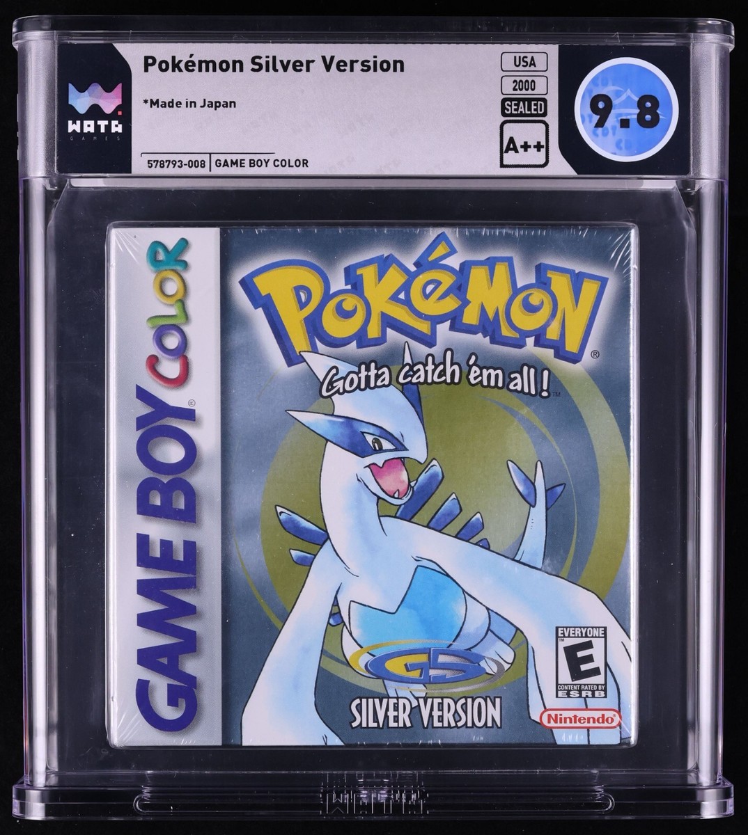 Wata 9.8++ Pokemon Silver Version Sealed | eBay