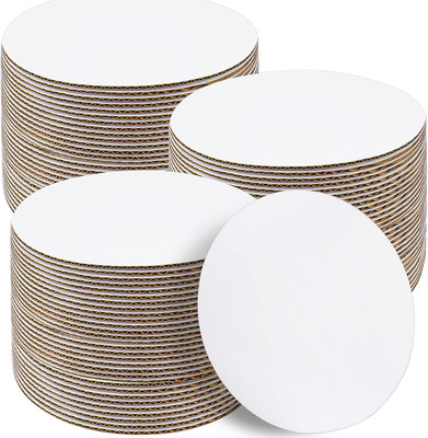 Cake Boards 50 PCS, Cake Boards 10 Inch Round, Cardboard Cake Rounds, Disposable