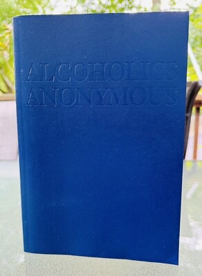 Alcoholics Anonymous Book LARGE PRINT 4TH ED Paperback Addiction Recovery